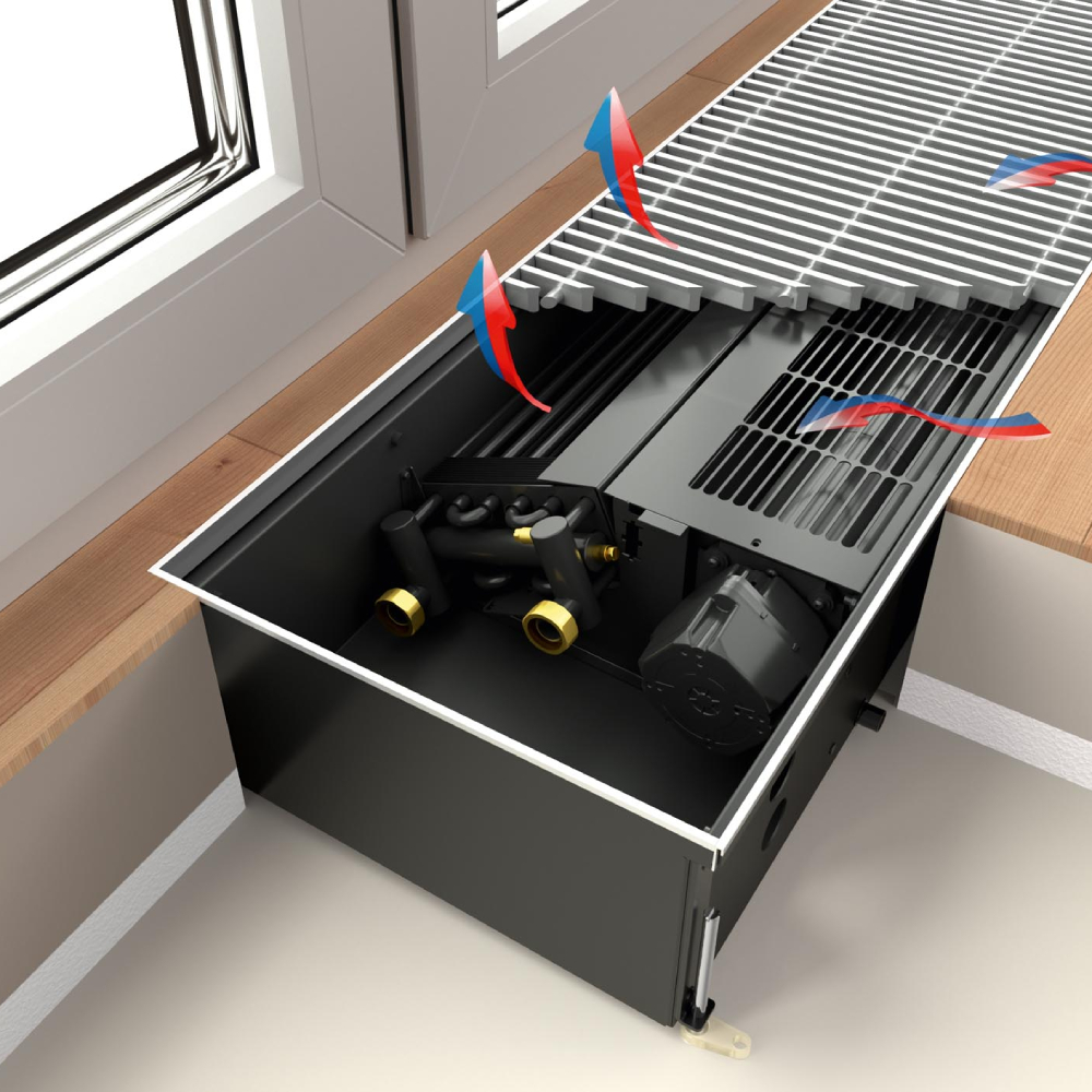 Grzejnik kanałowy Ascotherm eco KC491