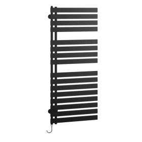 Credo Half flat E - grzejnik czarny