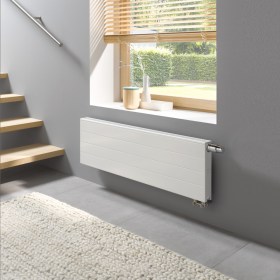 Grzejnik therm x2 VMulti Line - prezentacja grzejnika w pomieszczeniu