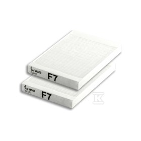 Zestaw filtrów do rekuperatora D275 III (E) - zapas tylko do nawiewu